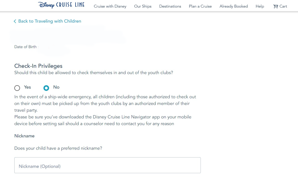Check-in online de un crucero Disney paso a paso 15