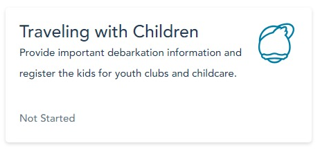 Check-in online de un crucero Disney paso a paso Travelling-with-children